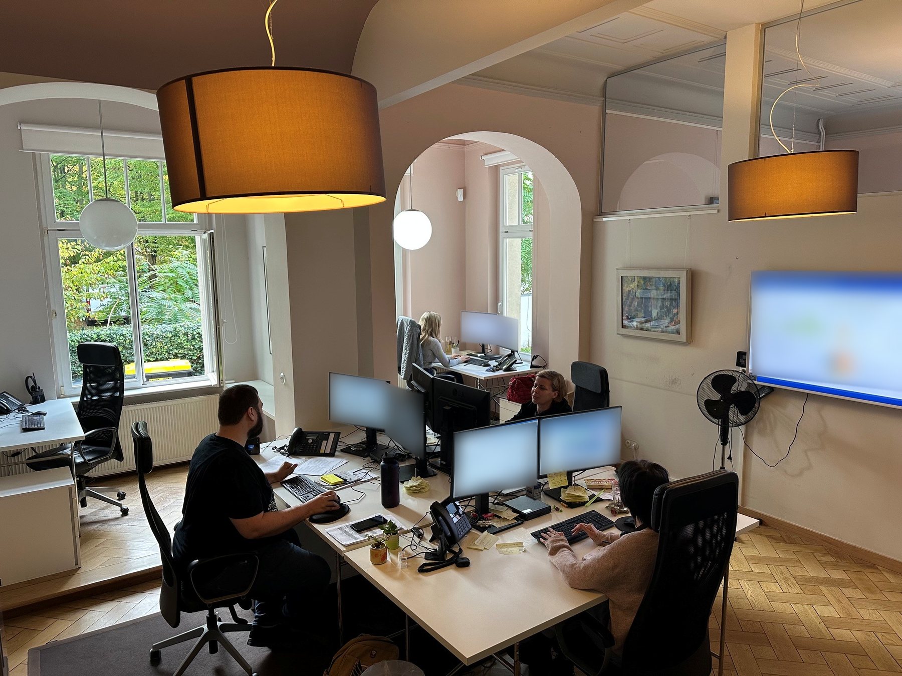 Konzentriertes Arbeiten im Team